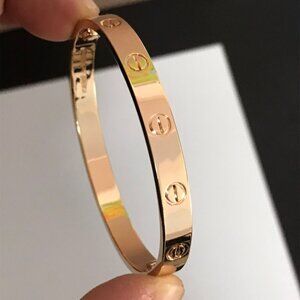 Cartier bracelet without diamonds